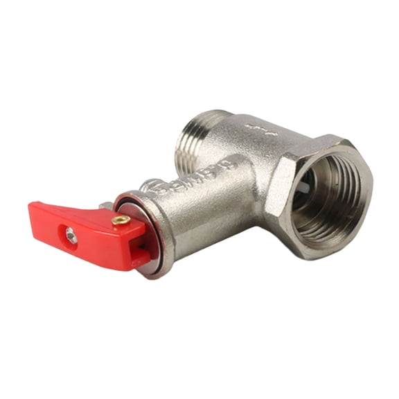 YIEMEEN Electric Water Heater Safety Valves 1/2Inch Coppers Pressure Relief Valves Single Way Check Valves Accessories Enduring