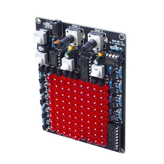 YIEMEEN Electronic Chasing Lights LED Lights Soldering Practice Kits LED Spotlights Kit for Computer DIY Development Board