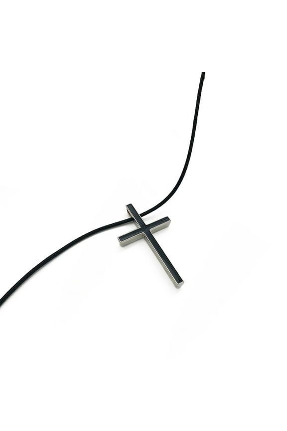 YIEMEEN Elegant Cross Necklace Retro Design Neck Jewelry Rope Necklace Gift for Woman