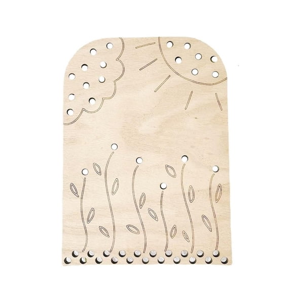 YIEMEEN Elegant Display Board Plant Collection Tray Wood Grass/Leaf Collector Board for Art Enthusiasts Florals Decorations