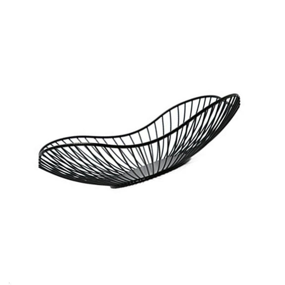 YIEMEEN Elegant Fruit Basket Metal Wire Storage Bowl Modern Snacks Plate Home Decoration