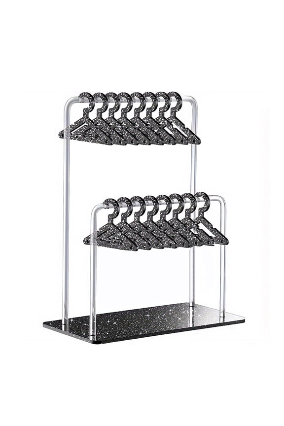 YIEMEEN Elegant Jewelry Organizer Stand Necklace Earring Bracelet Display Hanger Acrylic Jewelry Display Holder for Necklace