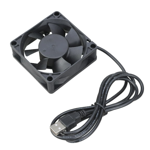 YIEMEEN Energy Efficient 7cm 7025 5V USB Powered Bearing Cooling Fan for Various Electronic Products and Pet Houses