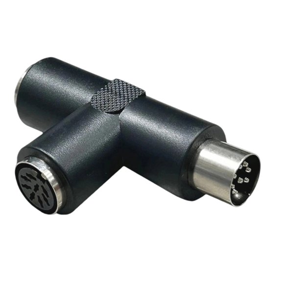 YIEMEEN Enhances Signal Integrity 8Pin T Shaped Microphone Converters for Seamlessly Conference Integration Microphone Adapter