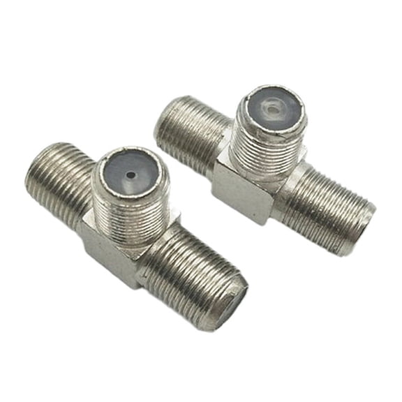 YIEMEEN F Female Splitter for Cable TV and Satellite Receiver Connection Durability Metal