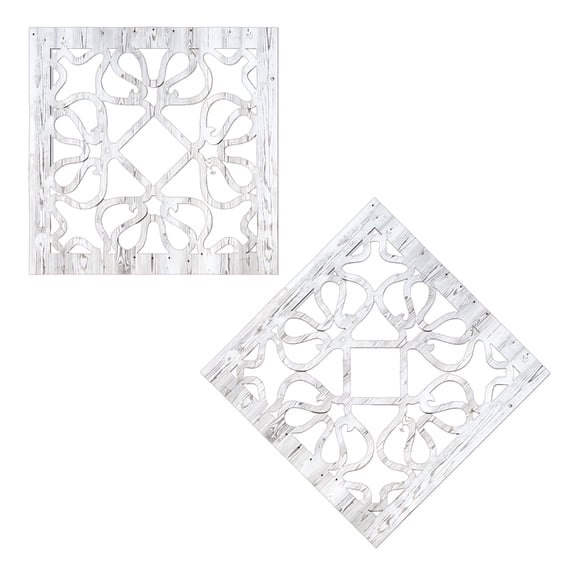YIEMEEN Farmhouse Rustics Decorative Mirror for Bedroom,Bathroom,Bohemia Wall Mirror