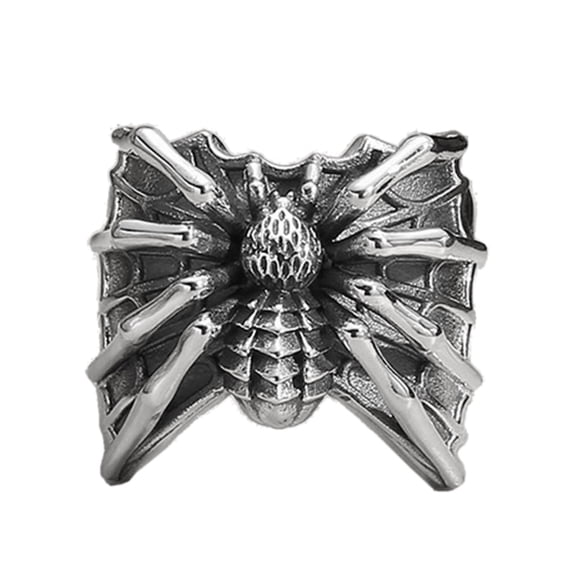 YIEMEEN Fashion Spiders Open Rings Adjustable Index Finger Rings Simple Statement Rings Punk Style Rings Jewelry Gift