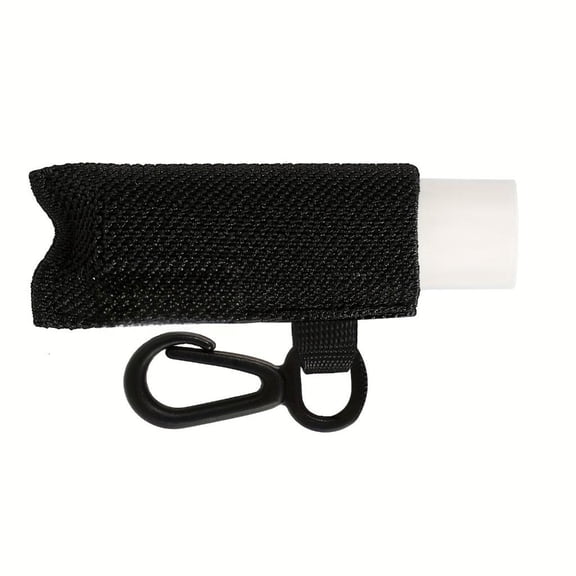 YIEMEEN Fashionable Cosmetic Keychain Organizer Elastic Lipstick Holder Clip On Chapsticks Pouch Handmade Lip Balm Storage Bag