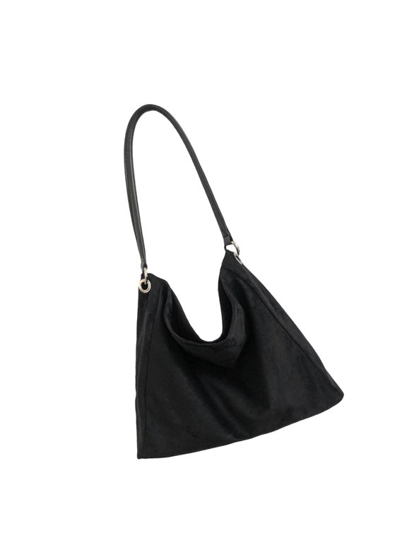 YIEMEEN Faux Suedes Shoulder Bag for Women Hobos Bags Suedes Top Handle Toted Bag Handbags Shoulder Bags with Magnetic Closure