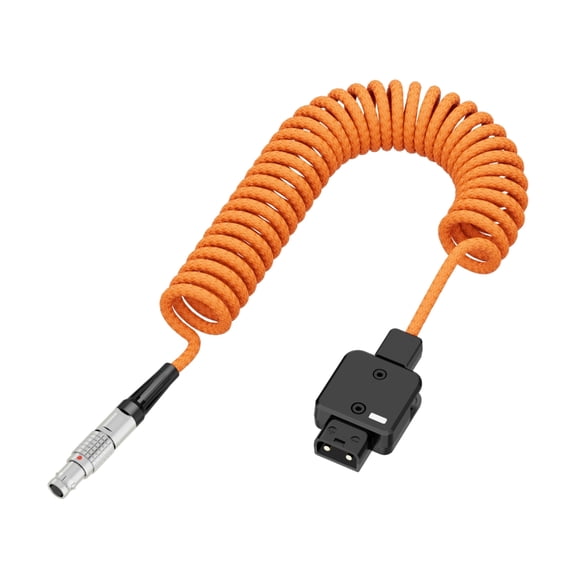 YIEMEEN Flexible 180 Degree Rotating D-Tap to 2Pin Cable Straight Plug Power Cable Perfect for Camera Power Supply 60cm