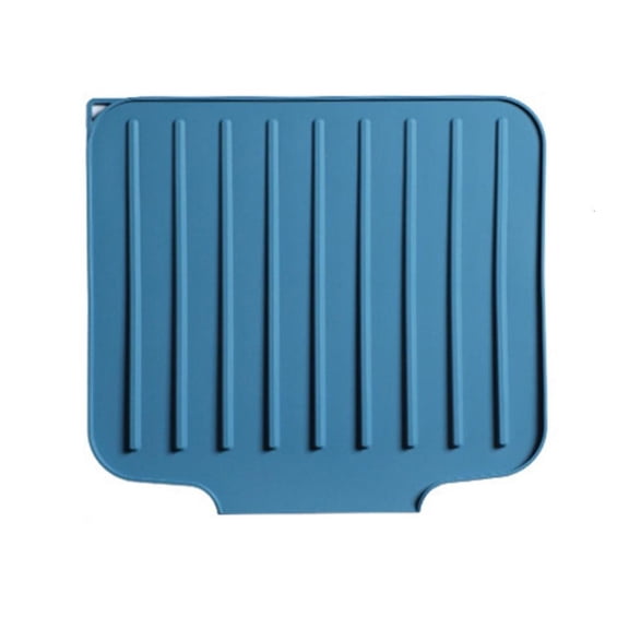 YIEMEEN Flexible Collapsing Elastomer Drying Mat Heat Resistant Kitchen Counter Defender Space Saving Storage Solution