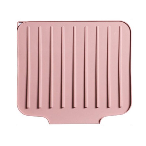 YIEMEEN Flexible Collapsing Elastomer Drying Mat Heat Resistant Kitchen Counter Defender Space Saving Storage Solution