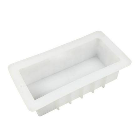 YIEMEEN Flexible Rectangular Soap Silicone Mold Candle Making Handmade Form Bread Mould
