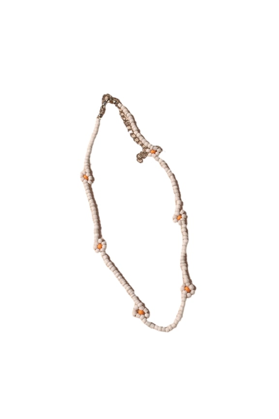 YIEMEEN Flower Beaded Choker Necklaces Jewelry Short Choker Statement Summer Beach Chain