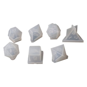 YIEMEEN Game Dice Rounded Square for Triangle Dice Mold Digital Dice Game Home Craft Too