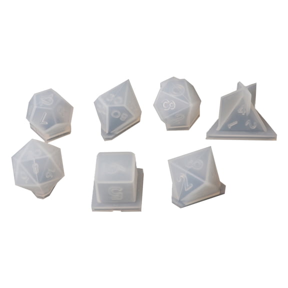 YIEMEEN Game Dice Rounded Square for Triangle Dice Mold Digital Dice Game Home Craft Too