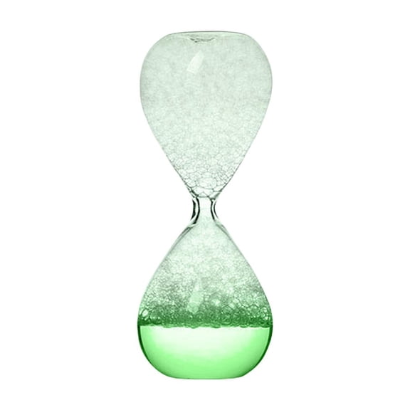 YIEMEEN Glass Hourglasses Timers Liquid Hourglasses Liquid Motions Timers Hourglasses Bubble