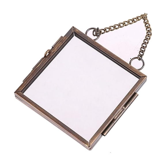 YIEMEEN Glass Metal Photo Picture Frame DIY Flower Plant Specimen Display Holder