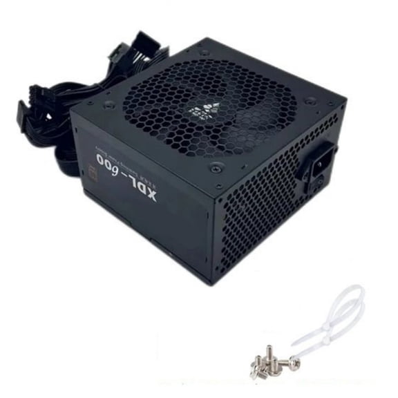 YIEMEEN Graphics Card 600W Mining Power Supply Mining Power Supply Unit 24Pin For Computer Video Card Mining Miner Graphics