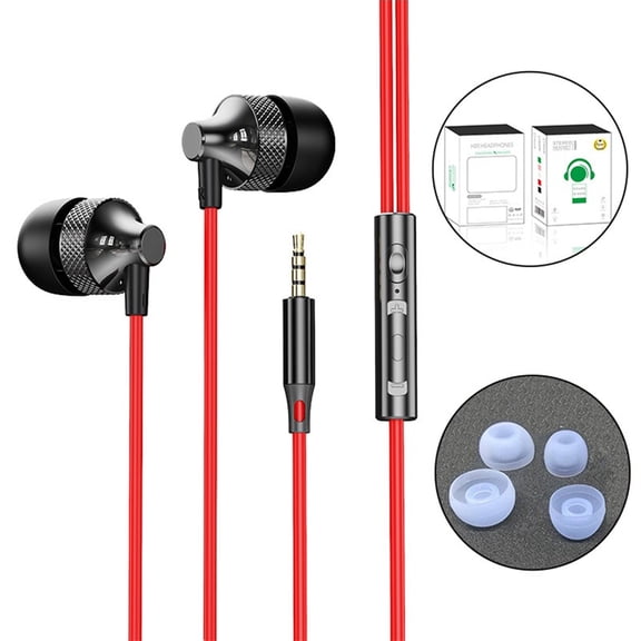 YIEMEEN HIFIs Music In Ear Earphones Clear Sound Heavy Bass TangleFree Cable