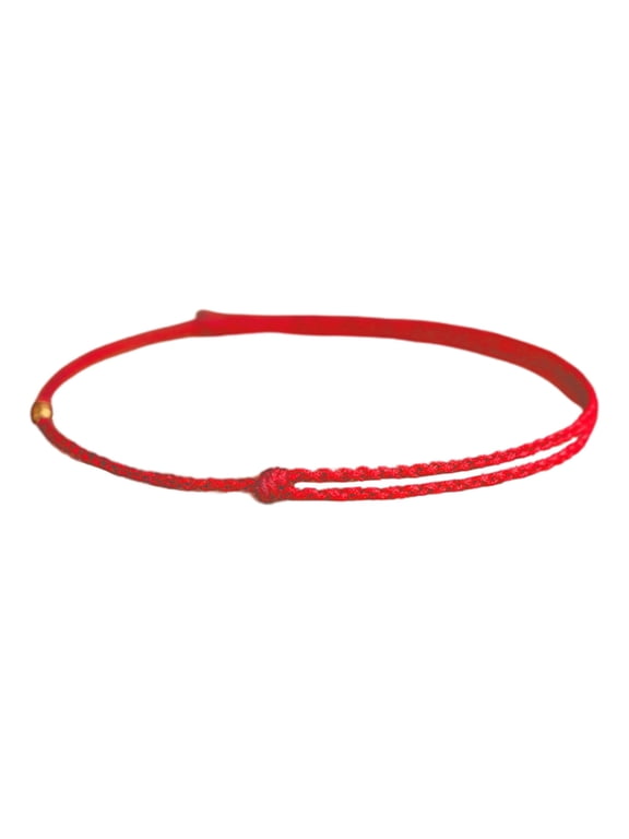 YIEMEEN Hand Braided Rope Thread Handchain String Red Rope Bracelet for Teenage Women