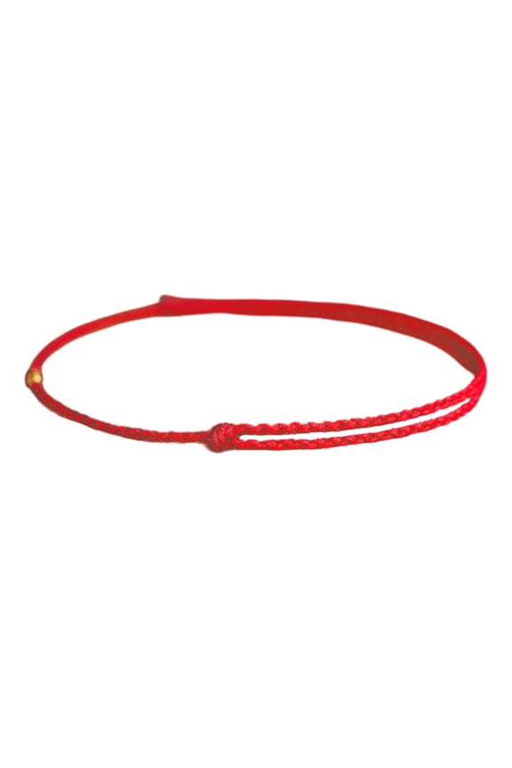 YIEMEEN Hand Braided Rope Thread Handchain String Red Rope Bracelet for Teenage Women