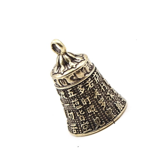 YIEMEEN Handcrafted Zen Keychain Vibrant Bell Design Positive Vibes Decors Bell Keyrings