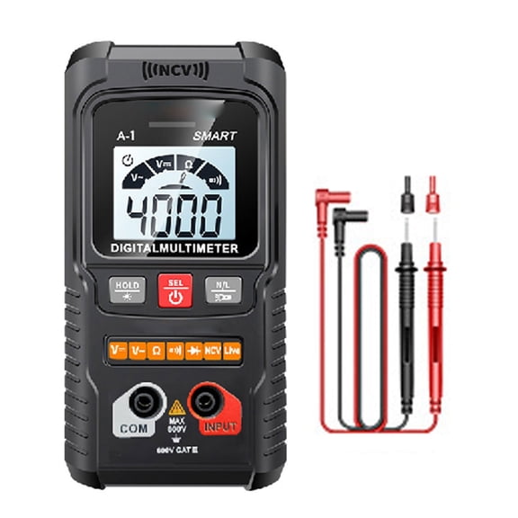 YIEMEEN Handheld Digital Multimeter Automatic Selection Suitable for Current Advanced Digital Multimeter High Accuracy Voltmeter for Business & Home Use