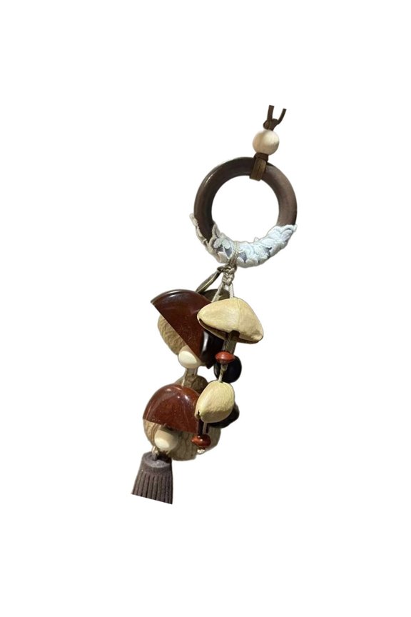 YIEMEEN Hanging Wind Chime Keyring Musical Instrument For Stress Relief Gift