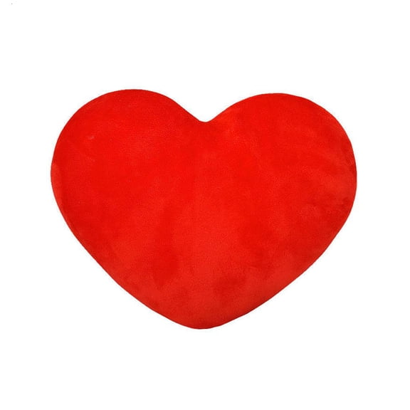 YIEMEEN Heart Shape Decorative Throw Pillow Cotton Soft for Creative for Doll Lover Gift