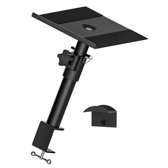 YIEMEEN Height Modifiable Lecturer Mount Platform 360 Whirling Desk Grip for Sound Equipment Access