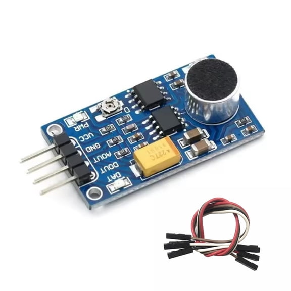YIEMEEN High Gains Sound Amplifiers Module With LED Feedback For Precise Sound Signal Monitoring And Analysis