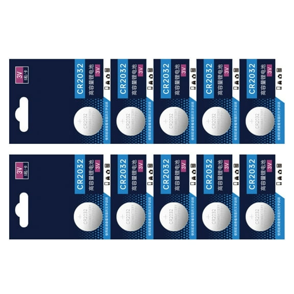 YIEMEEN High Performances 3V CR2032 Lithium Button Cells, for Small Electronics