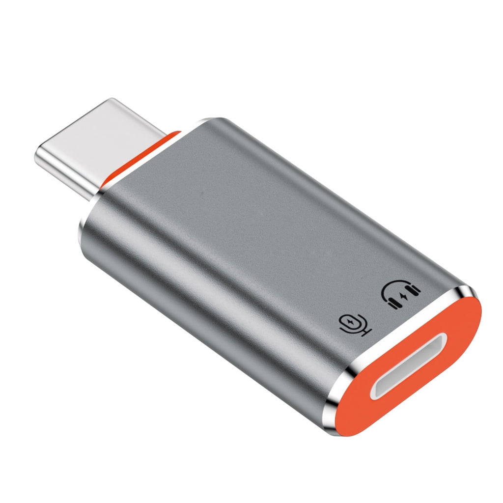 YIEMEEN Highly speed To Type C Audios Adapter Support PD60w Charging ...