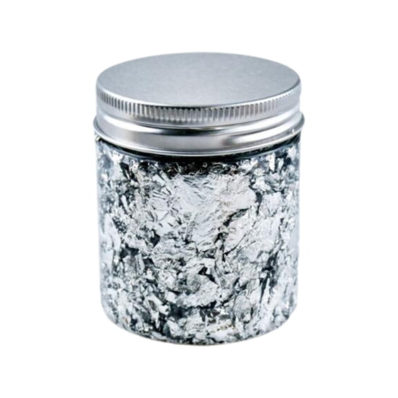 YIEMEEN Imitation Silver Gold Foil Chips Flakes for Painting Crafts Slime Resin Mold Filling Nails Arts Sticker Decal Decoratio