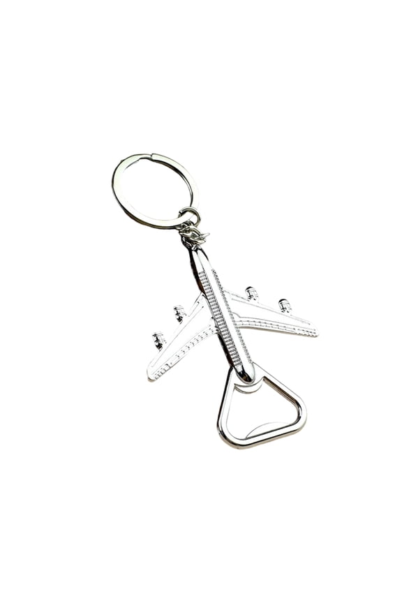 YIEMEEN Innovative Aircraft Key Ring Multipurpose Opener Sturdy Metal Party Essential Gift