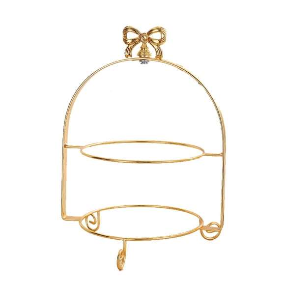 YIEMEEN Iron Cake Stand Decoration Display Rack Antique Display Tower Cupcake Stand for Wedding Anniversary Cookies Pastry Pie