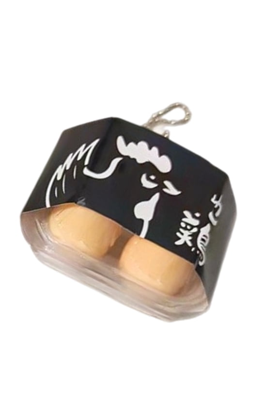 YIEMEEN Japanese Themed Mini Egg Keychain Resin Accessory Lightweight Design Versatile Use For Keys Phone Cases Fashion Item