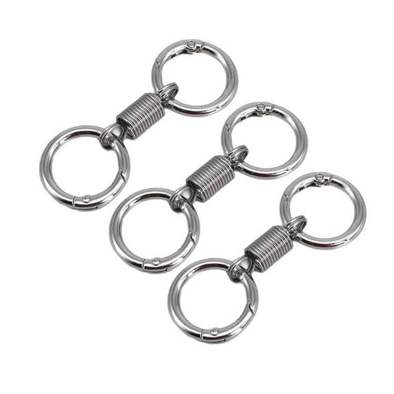 YIEMEEN Key Chain Rustproof Climbing Hook Keyring Simple Key Pendant Alloy Material