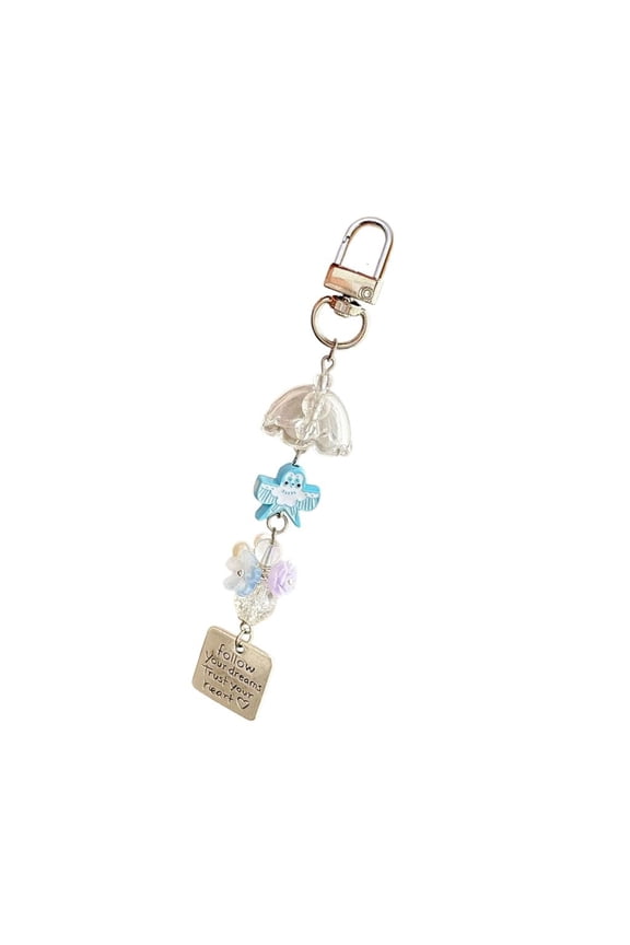 YIEMEEN Kite Wind Chime Keychain Resin Phone Charm Keyring Accessory Decorative Ornament For Teens Children Adults