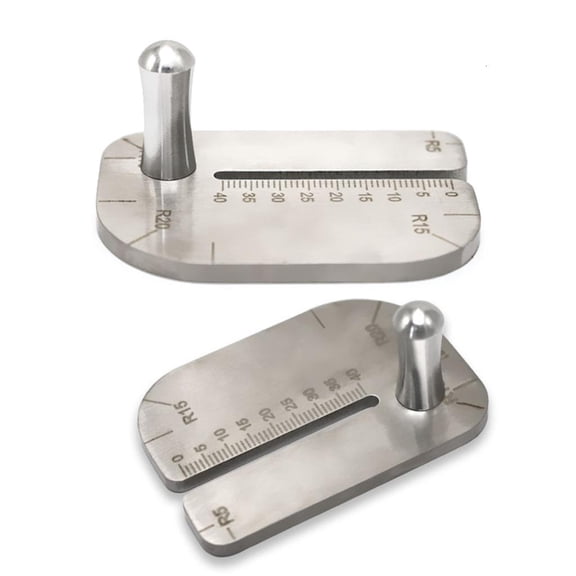 YIEMEEN Leather Stitching Punch Aid Plate for Pulling up Pricking Iron or Lacing Chisel