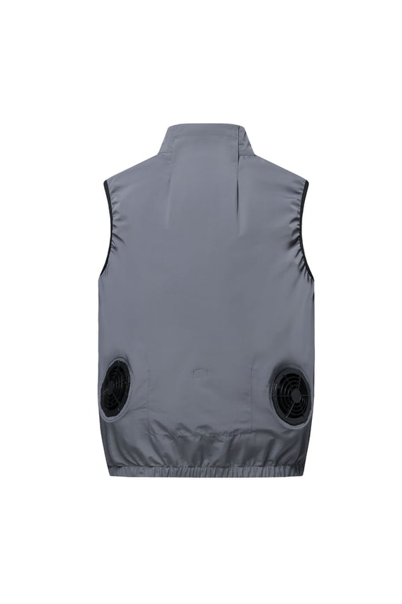YIEMEEN Lightweight Breathable Cooling Vest With Built In 5V Quiet Fan For Hot Weather
