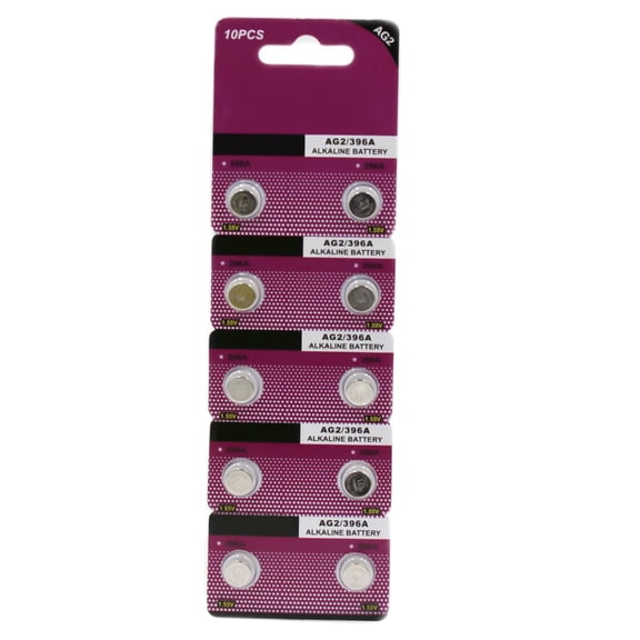 YIEMEEN Long Lasts AG2/LR726/396 Button Batteries for Electronic Device Watch Battery