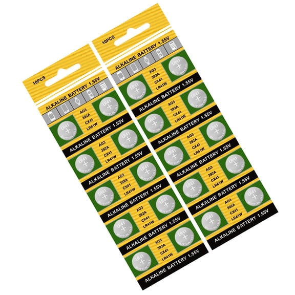 YIEMEEN Long Lasts AG3/736/LR41 Button Batteries for Electronic Device Watch Battery