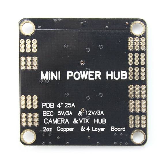 YIEMEEN Matek Mini Power Hub Power Distribution Board with Double BEC 5V 12V Output