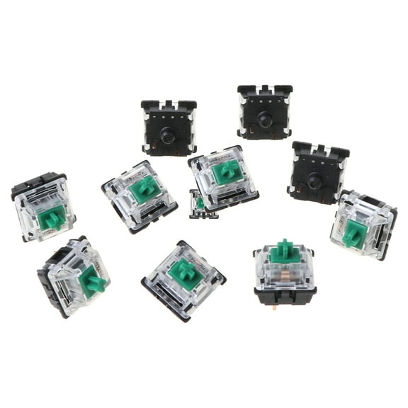YIEMEEN Mechanical Keyboard Green Switch 80g Trigger Quick Switches Dustproof