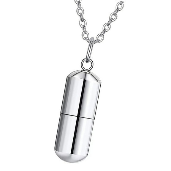 YIEMEEN Memorial Cremation Urn Jewelry Pet Cremation Jewelry Ashes Necklace