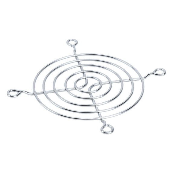 YIEMEEN Metal 80mm PC Computer Fan Grill Mounting Finger Guard for Protection Cover,Pack