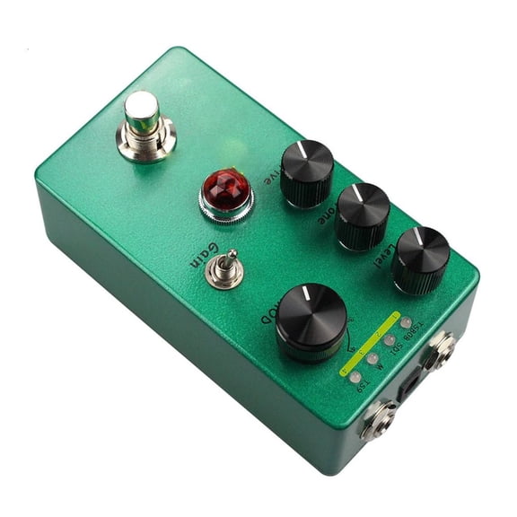 YIEMEEN Metal Guitar Booster Effect Pedal True Bypass Classical Sound Reproduction Level/Tone/Drive Controller Guitar Accessories