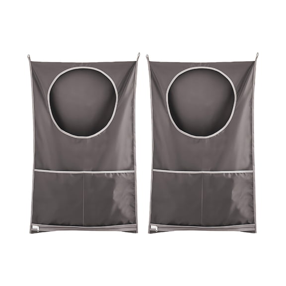 YIEMEEN Modern Minimalists Design Wall Mounted Laundry Storage Bag for Bathroom Oxford Fabric Storage Hamper